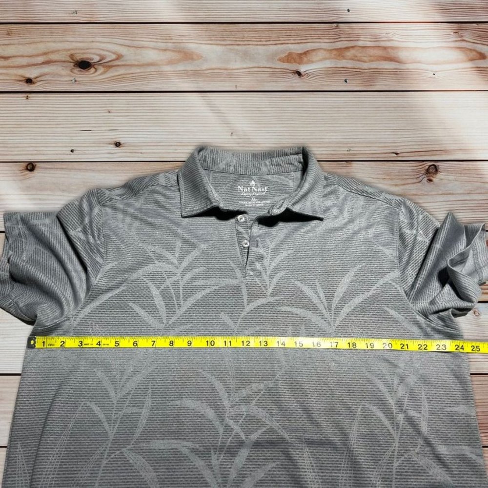 Nat Nast Polo Gray Size Xl - Picture 5 of 7